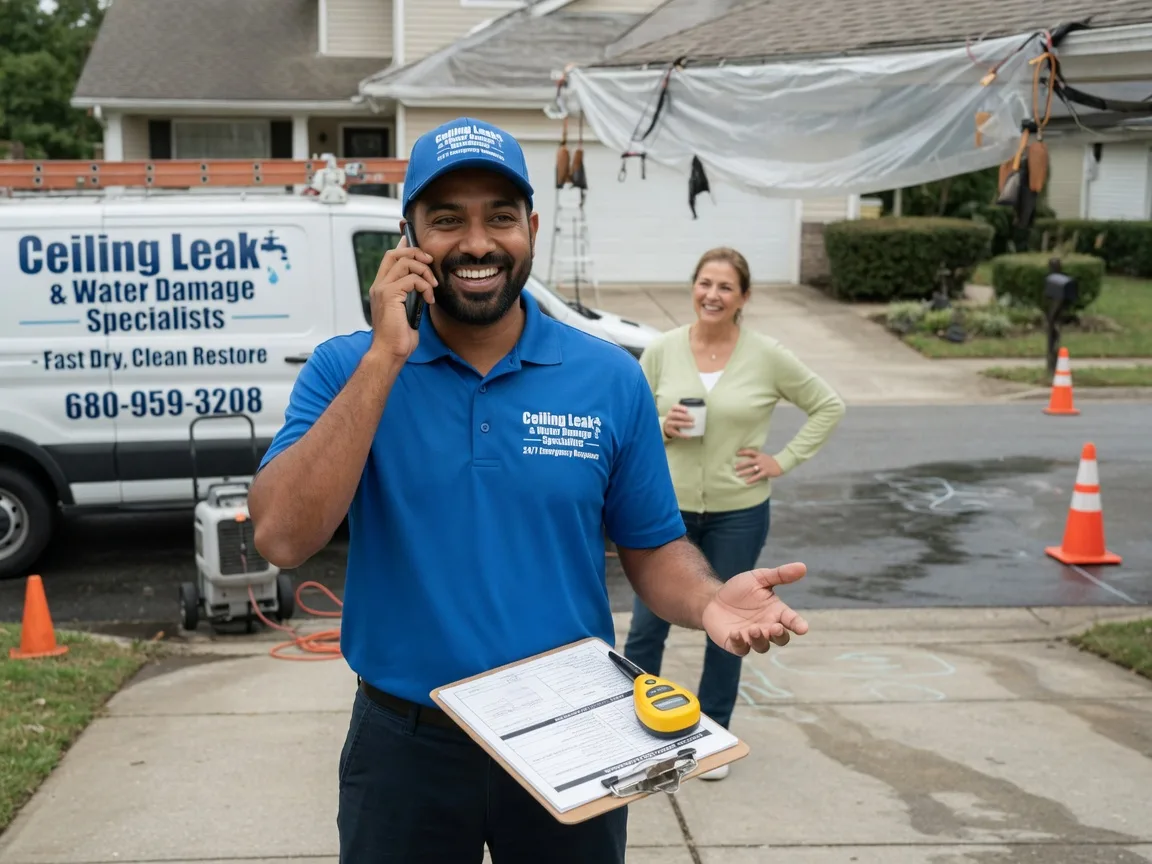 Ceiling Leak Cleanup Dixonville, PA FAQs